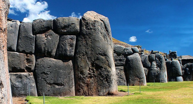 Some high stone of Sacsayhuaman ruins