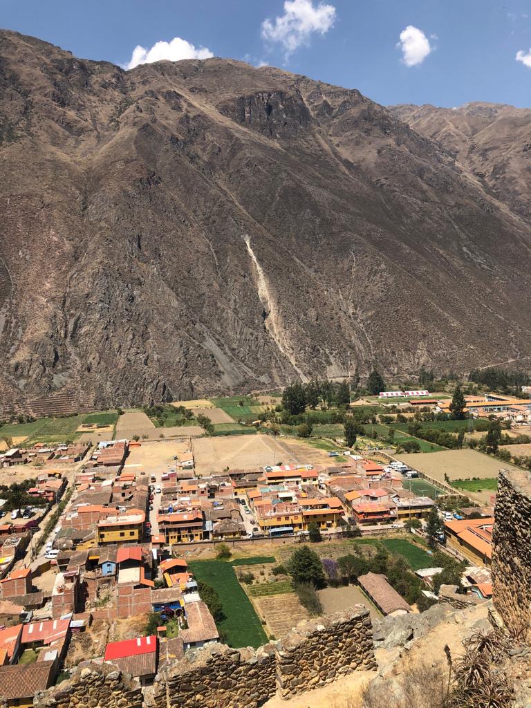 View from the upper route of Sacred Valley